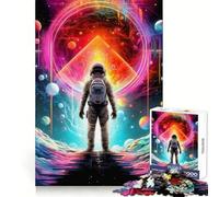 Rompecabezas Viajero del Espacio-Tiempo para Adolescentes, 1000 Piezas, Juguete de Habilidad Mental, Diseño Sencillo y Divertido, Regalo Memorable 38x26cm