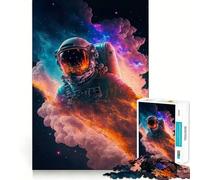 Rompecabezas Viajero Espacial para Adolescentes, 1000 Piezas, Juguete para Desarrollar la Habilidad Mental, Diseño Sencillo y Divertido, Regalo Memorable 38x52cm