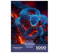 Rompecabezas Víbora artística 1000 Piezas para Adultos Y Familias - Puzzle DIY, Desafío Satisfactorio 70x50cm/1000pcs