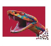 Rompecabezas Víbora Prismática 1000 Piezas para Adultos Y Familias - Puzzle DIY, Desafío Satisfactorio 70x50cm/1000pcs