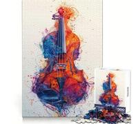 Rompecabezas Vibrant Symphony de 1000 Piezas Desarrolla la Capacidad cognitiva Un pasatiempo Relajante Cierre sólido Navidad (38x26cm)