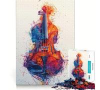 Rompecabezas Vibrant Symphony para Adultos,1000 Piezas,Juego de Memoria,Ajuste Firme,Montaje Seguro,Juego de construcción de Conexiones significativas (50x75cm)