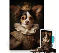 Rompecabezas Victoriano de Chihuahua,1000 Piezas,Juguete para desarrollar la Capacidad cognitiva,Superficie Lisa y sin Rebabas,Actividad Relajante para Grupos en Interiores (38x52cm)