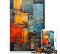 Rompecabezas Vida Urbana para Adultos, 1000 Piezas, fortalece la Memoria, Alivia el estrés, Pieza de Arte 38x52cm