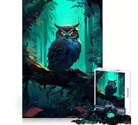 Rompecabezas Vigilante Nocturno de 1000 Piezas para Adultos Regalos Divertidos y de Ocio Precioso obsequio (38x26cm)