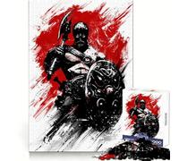 Rompecabezas Viking Berserk para Adolescentes, 1000 Piezas, Mejora la Memoria, distracción Suave, Corte láser, Regalo Original (50x75cm)
