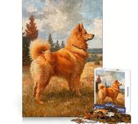 Rompecabezas Vintage finlandés Spitz de 1000 Piezas para Adultos Recuerdo Claro Momento Relajante Ajuste Perfecto Regalo considerado (38x26cm)