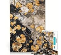 Rompecabezas Vintage Gold Pothos Vines 1000 Fun Play con tecnología Avanzada de Corte láser,Juguete de Entretenimiento para Interiores (38x52cm)