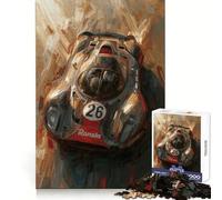 Rompecabezas Vintage Racer para Adolescentes de 1000 Piezas Mejora la Memoria, relájate, Pasa el Tiempo, Bordes precisos, Regalo increíble 50x75cm
