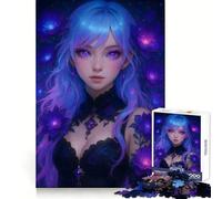Rompecabezas Violet Bloom Fairy de 1000 Piezas para Adolescentes Desarrolla la lógica, Calma la Mente y es Divertido Se ensambla fácilmente Un Regalo estupendo (38x26cm)