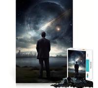 Rompecabezas Visión del Futuro 1000 Piezas Juego de concentración Mental Corte de precisión Bordes Suaves Juego de construcción de Conexiones significativas (38x26cm)