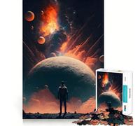 Rompecabezas Visión del Futuro 1000 Piezas para desarrollar la Memoria Divertido con Bordes Lisos y Encaje Forma entretenida de llenar los ratos Libres (38x26cm)