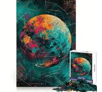 Rompecabezas Vortex Planet para Adultos, 1000 Piezas, para Practicar el razonamiento, para un Entretenimiento Tranquilo, Ideal para Encajar fácilmente, Regalo de Temporada (38x26cm)