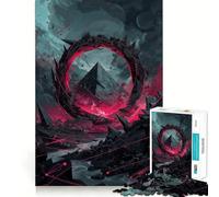Rompecabezas Vortex Rebirth de 1000 Piezas Entrenamiento Mental Diversión Garantizada Componentes Resistentes y de Corte Limpio Un Entretenimiento cautivador para Disfrutar en casa (38x52cm)