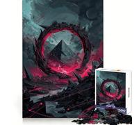 Rompecabezas Vortex Rebirth de 1000 Piezas para Adolescentes Desarrolla la Capacidad de razonamiento Entretenimiento y diversión Bordes impecables Regalo de Invierno (50x75cm)