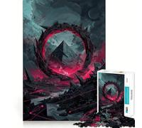 Rompecabezas Vortex Rebirth para Adultos 1000 Piezas Juego Mental Divertido tecnología Avanzada de Corte láser desafío entretenido para el Tiempo de Espera (50x75cm)