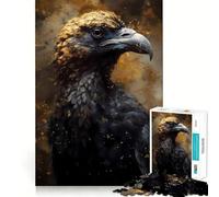 Rompecabezas Vulture Adorable para Adultos 1000 Think Boost Juego Estructura de Encaje Preciso Fácil de Aprender Diversión Familiar (38x26cm)