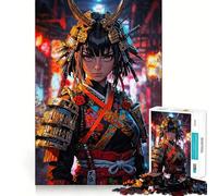 Rompecabezas Warrior Resolve de 1000 Piezas para Adultos Juego de Memoria Cerebral Encaje Huecos Actividad Relajante para un Descanso Mental (38x26cm)