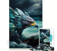 Rompecabezas Wave Rider Falcon para Adolescentes 1000 Piezas Juego para estimular la Mente Montaje Firme y Seguro Actividad para Fortalecer los Lazos Familiares (50x75cm)