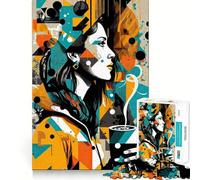 Rompecabezas We Love Coffee 1000 Think Boost Juego de Cierre Seguro sin Piezas Sueltas Desafío Interactivo para el Cerebro en casa (38x26cm)