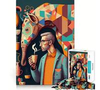 Rompecabezas We Love Coffee de 1000 Piezas para Adolescentes Estimula la Mente Diversión sin Espacios Ajuste Ocio cautivador para Disfrutar en casa (50x75cm)