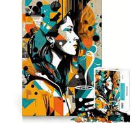 Rompecabezas We Love Coffee de 1000 Piezas para Adolescentes Estimula la Mente Diversión sin Espacios Ajuste Ocio cautivador para Disfrutar en casa (38x52cm)