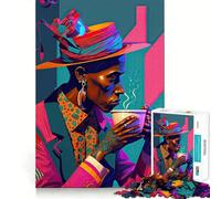 Rompecabezas We Love Coffee de 1000 Piezas para Adultos Juego Divertido y fácil de armar Ideal para divertirse en Familia (38x26cm)
