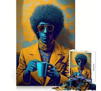 Rompecabezas We Love Coffee para Adultos, 1000 Piezas, Actividad Relajante para el Cerebro, Cierre Seguro, Acogedor, (38x52cm)