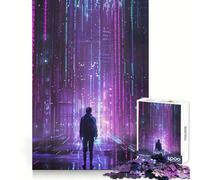 Rompecabezas Web Alone de 1000 Piezas para Adolescentes Agilidad Mental Pasatiempo Relajante Ensambla Seguro Regalo Ideal de Navidad (50x75cm)