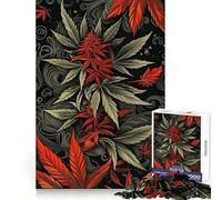 Rompecabezas Weed IV para Adultos, 1000 Piezas, Creativo, para aliviar el estrés, Divertido, con Bordes precisos, Ideal para una Navidad inolvidable (50x75cm)