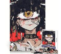 Rompecabezas Weirdcore de Chica Anime de Ojos Grandes para Adolescentes, 1000 Piezas, agudeza Mental, Calma, Ocio, Ajuste preciso, (38x52cm)