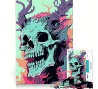 Rompecabezas Wendigo Pastel Vector Art 1000 Juego de concentración Mental Corte de precisión Bordes Suaves Juego de construcción de Conexiones significativas (38x52cm)