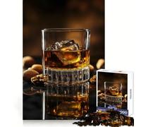 Rompecabezas Whiskey on The Rocks de 1000 Piezas para Adultos Ideal para ejercitar la Memoria, Relajarse y Disfrutar de un Ajuste Perfecto Fiestas (38x52cm)