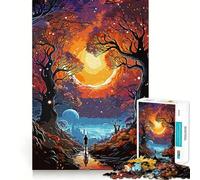 Rompecabezas Wild Forest de 1000 Piezas para Adultos Juego Que estimula la Mente Superficie Lisa y sin Rebabas Un pasatiempo Fascinante para los Momentos de Ocio (38x52cm)
