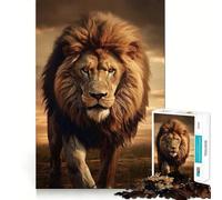 Rompecabezas Wild Majesty de 1000 Piezas Juego Que estimula el Cerebro Sin Espacios Entre Piezas Ajuste Entretenimiento Acogedor para Interiores para Todos (50x75cm)