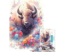 Rompecabezas Wild One de 1000 Piezas para Adolescentes difícil y desafiante Ideal para Actividades Familiares y decoración del hogar Juguete para Mayores de 14 años Juego de Rompecabezas Incluido