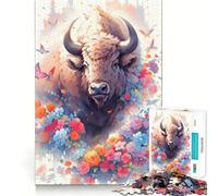 Rompecabezas Wild One de 1000 Piezas para Adultos Ejercicio Mental Juego con Cortes de precisión y Bordes Lisos Actividad Relajante para Grupos en Interiores (38x26cm)