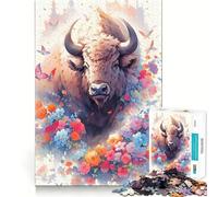 Rompecabezas Wild One para Adolescentes 1000 Piezas Juego de ingenio y diversión Conexión fluida y Sencilla Una Forma entretenida de Pasar el Tiempo Libre (50x75cm)