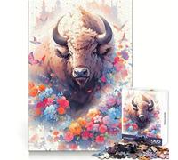Rompecabezas Wild One para Adultos de 1000 Piezas: Ejercicio Mental, Escape Sereno, Cierre Seguro, Regalo Ideal (50x75cm)