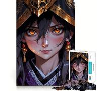 Rompecabezas Winter Embrace Anime Girl para Adultos 1000 Piezas Juego de Memoria Cerebral Corte láser para un Ajuste Perfecto aliviar el estrés (38x26cm)