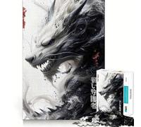 Rompecabezas Wise Guardian de 1000 Piezas,Juego Mental Divertido,diseño de Ajuste Huecos, reuniones Familiares (38x26cm)