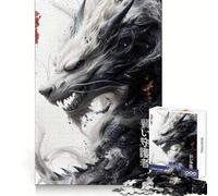 Rompecabezas Wise Guardian de 1000 Piezas para Adolescentes: Entrenamiento Inteligente, pasatiempo Acogedor, Corte Impecable, Sorpresa de cumpleaños (38x26cm)