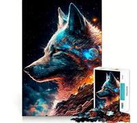 Rompecabezas Wolf Teenagers de 1000 Piezas Juego de Memoria Mental Cierre Seguro sin Piezas Sueltas Ideal para Viajar ejercitar la Mente (50x75cm)