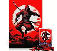 Rompecabezas Yokai Ninja para Adolescentes, 1000 Piezas, para Mejorar la Memoria y Relajarse fácilmente navideño (50x75cm)