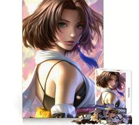 Rompecabezas Yuna Final FantasyxPortrait para Adolescentes, 1000 Piezas, para ejercitar la Mente, pasatiempo Relajante, Cierre sólido, Regalo Original (50x75cm)