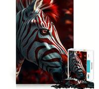 Rompecabezas Zebra My Funny Friend para Adultos,1000 Piezas,Juego de Memoria,Ajuste, Compacto,Ideal para Jugar en Familia (50x75cm)