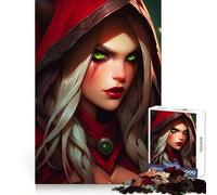 Rompecabezas Zen de Elfo Silvano de la Noche Sangrienta para Adolescentes, 1000 Piezas, Destreza Mental, Placer Relajante, Corte Premium, Regalo Alegre (50X75CM)