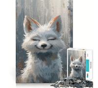 Rompecabezas Zen Fox Bliss de 1000 Piezas para Adolescentes Estimula la función cognitiva Divertido Cierre Seguro Sin Piezas Sueltas Una Forma entretenida de Pasar el Tiempo Libre (38x26cm)