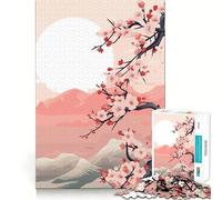 Rompecabezas Zen Japonés Paisaje 1000 Piezas Juego Divertido y Estimulante para la Mente y el Desarrollo Cognitivo Componentes Resistentes y Limpios Momento de Relajación en Casa (50x75cm)