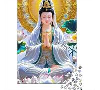 Rompecabezas Zen Loto de 1000 Piezas para Adultos Material Papel Puzzle Meditación Mindfulness Educativo Relajante Decoración Mural 52x38cm/1000pcs